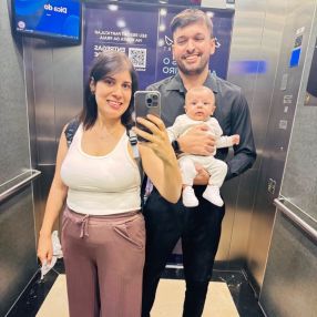 Nathália, Família em Santos