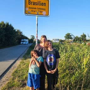 Henriette, Família em Bertioga