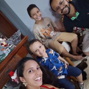 Hellen, Família em Santa Gertrudes