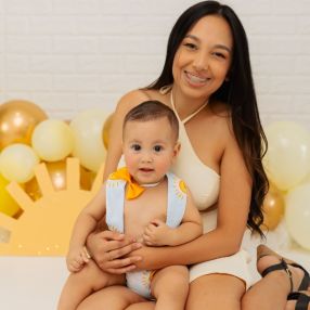 Pamela, Família em Esteio