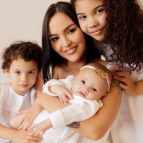 Leidiane, Family in Anápolis