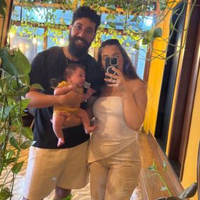 Bruna, Família em Guarapari