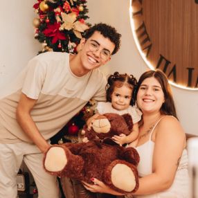 Geovana, Família em Poá