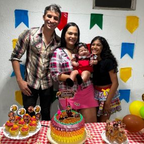 Mayara, Família em Cabedelo