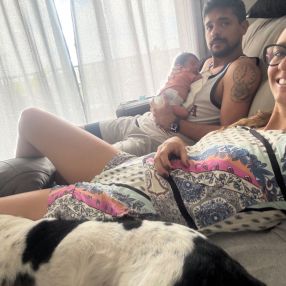 Gabrielle, Família em Atibaia