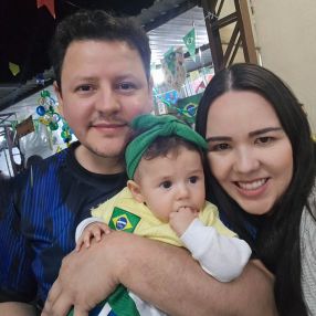 Mirian Glicea, Família em Taubaté