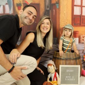 Barbara, Família em Itapecerica da Serra