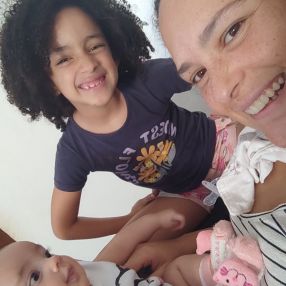 Kelly, Família em Luziânia