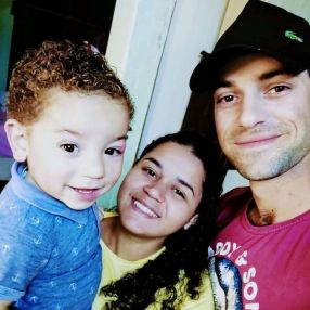 Evelin, Família em Francisco Beltrão