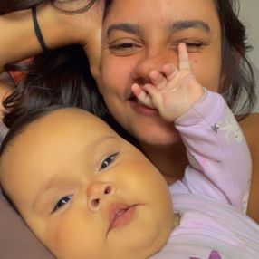 Eduarda, Família em Águas Lindas de Goiás