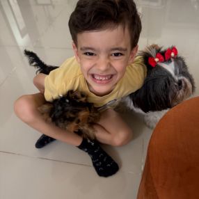 Katia, Família em Americana