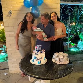 Quésia, Família em Aracaju