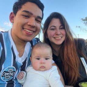 Giovana, Família em Ivoti