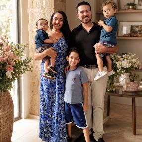 Aline, Família em Itaperuna
