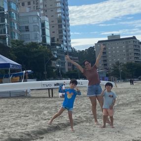 Poliana, Família em Itapema