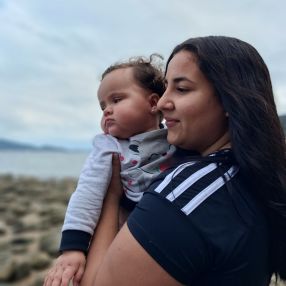 Kauany, Família em Matinhos