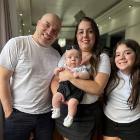 Caroline, Família em Guarulhos