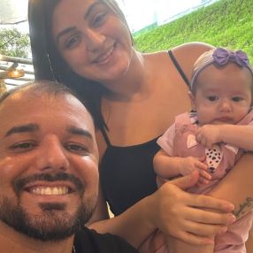 Letícia, Família em Brasília
