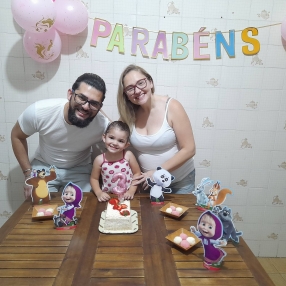 Charlene, Family in São Caetano do Sul