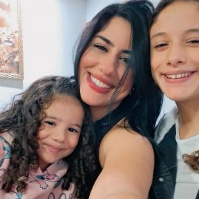 Aline, Família em Caieiras