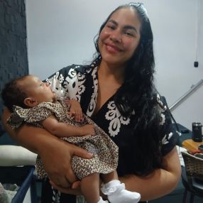 Ligia, Family in Salvador