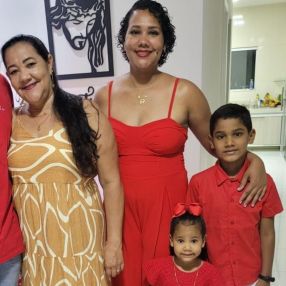 Daniele, Família em Vitória da Conquista