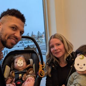 Melanie, Family in Montreal