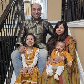Abir, Famille à Windsor