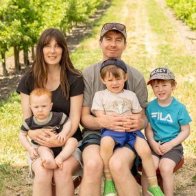 Elise, Family in Salmon Arm