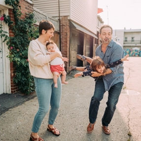 Béatrice, Family in Brossard
