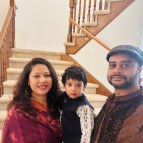 Umme, Family in Oshawa