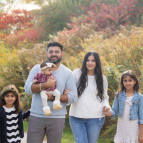 Zainab, Famille à Milton