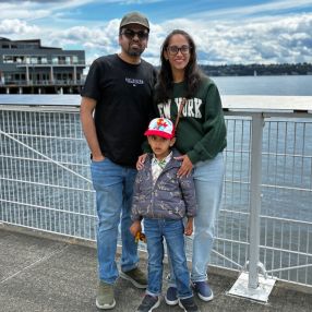 Aniketan, Family in Blainville