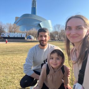Natalia, Family in Winnipeg