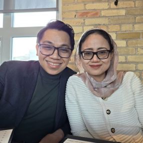 Justine, Famille à Winnipeg