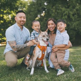Drina, Family in Coquitlam