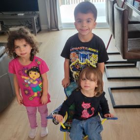 Stevens, Family in Saint-Georges