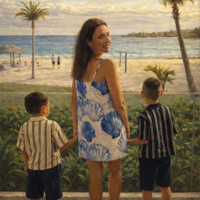 Julia, Famille à Pickering