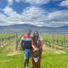 Sajini, Family in Langley