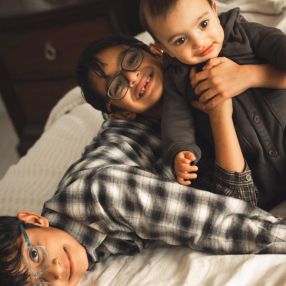 Meera, Family in Milton