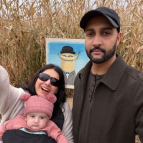 Ramsha, Famille à Vaughan