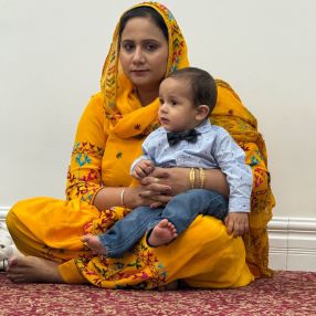 Manjinder, Family in Parry Sound
