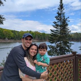 María Alejandra, Family in Ottawa