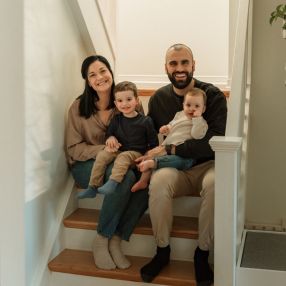 Laurie-Ann, Famille à Kingston