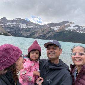 Gauri, Family in North Vancouver
