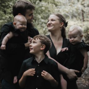 Keegan, Family in Courtenay