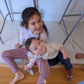 Anne-Flore et Hani, Famille à Montreal