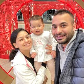 Leslie Mariel, Family in Mississauga