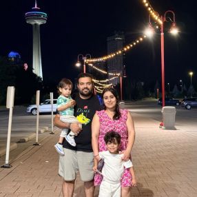 Ishmeet, Famille à Toronto