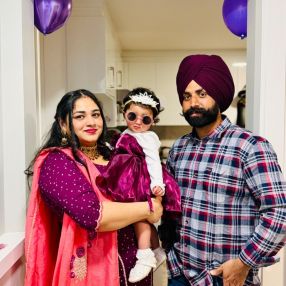 Satinder, Famille à Grand Falls-Windsor
